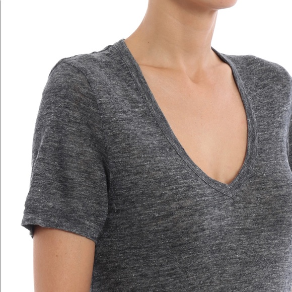 Isabel Marant Tops - Isabel Marant Linen Tee V- Neck